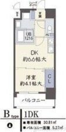 アザレア梅田の物件間取画像